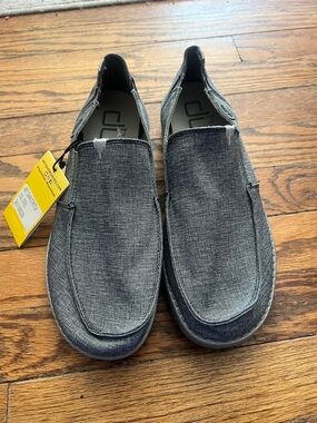 Hey dude Men's Slip-On Casual Canvas Shoes - Gray size 8